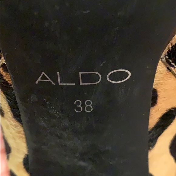 Aldo Leopard Print Booties - Picture 4 of 8